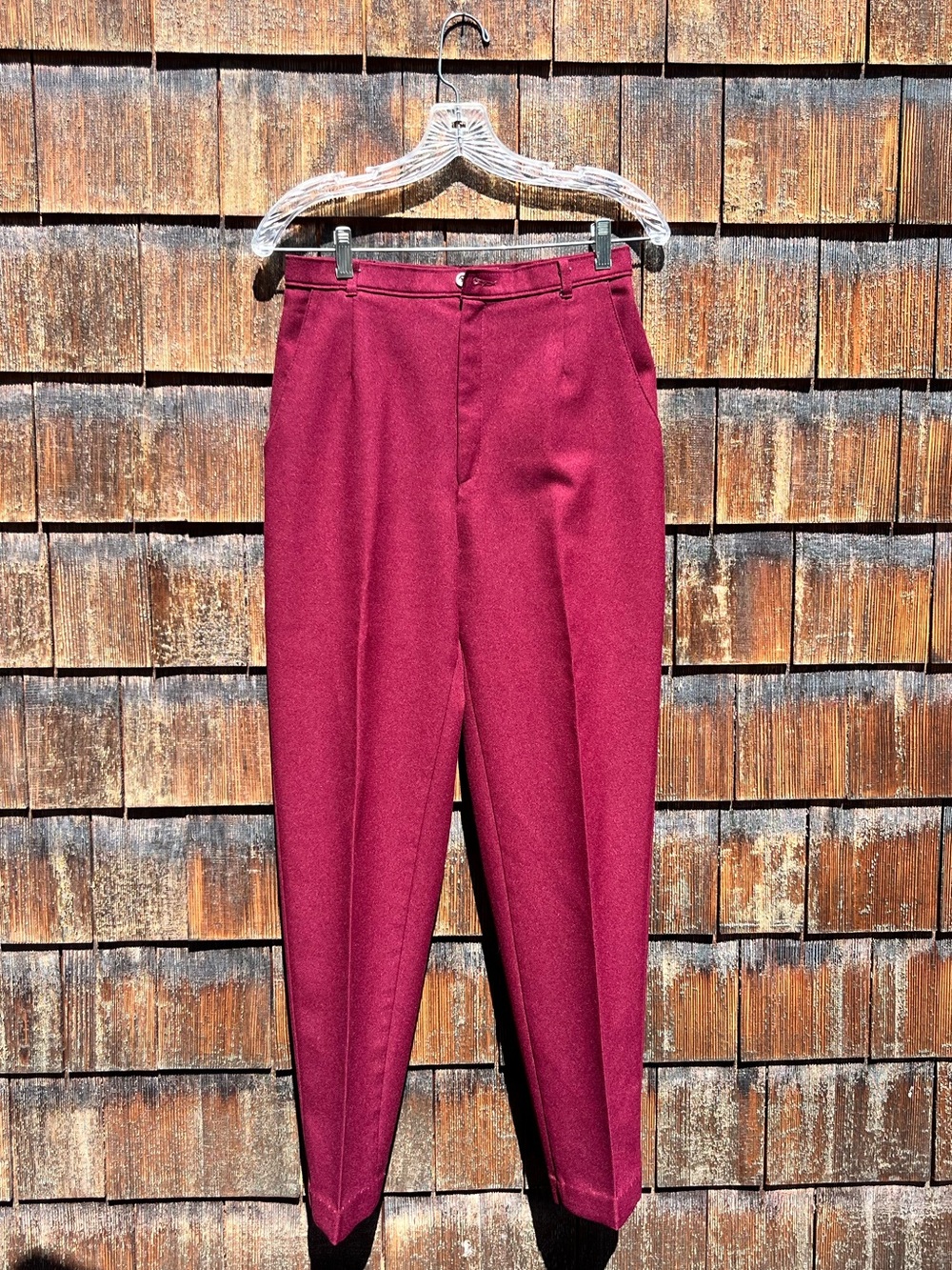 Levi's Vintage “Bend Over” Burgundy Trousers